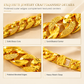 ⏳Limited-time 50% off💥⌚ Men's Vietnamese Sand-Gold Style Bracelet – Matte Sandblasted Finish & Watch Clasp💎