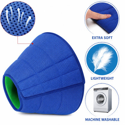 ⏳Limited-time 50% off💥Two-Tone Blue and Green Pet Recovery Collar for Dogs and Cats Anti-Bite and Anti-Scratch Protective Elizabethan Cone