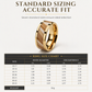 Stainless Steel Striped Enamel Ring for Men and Women Trendy Fashion Couple Band
