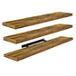 Sorbus Floating Shelves for Wall, 3 Pack ExtraLong Shelving