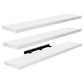 Sorbus Floating Shelves for Wall, 3 Pack ExtraLong Shelving